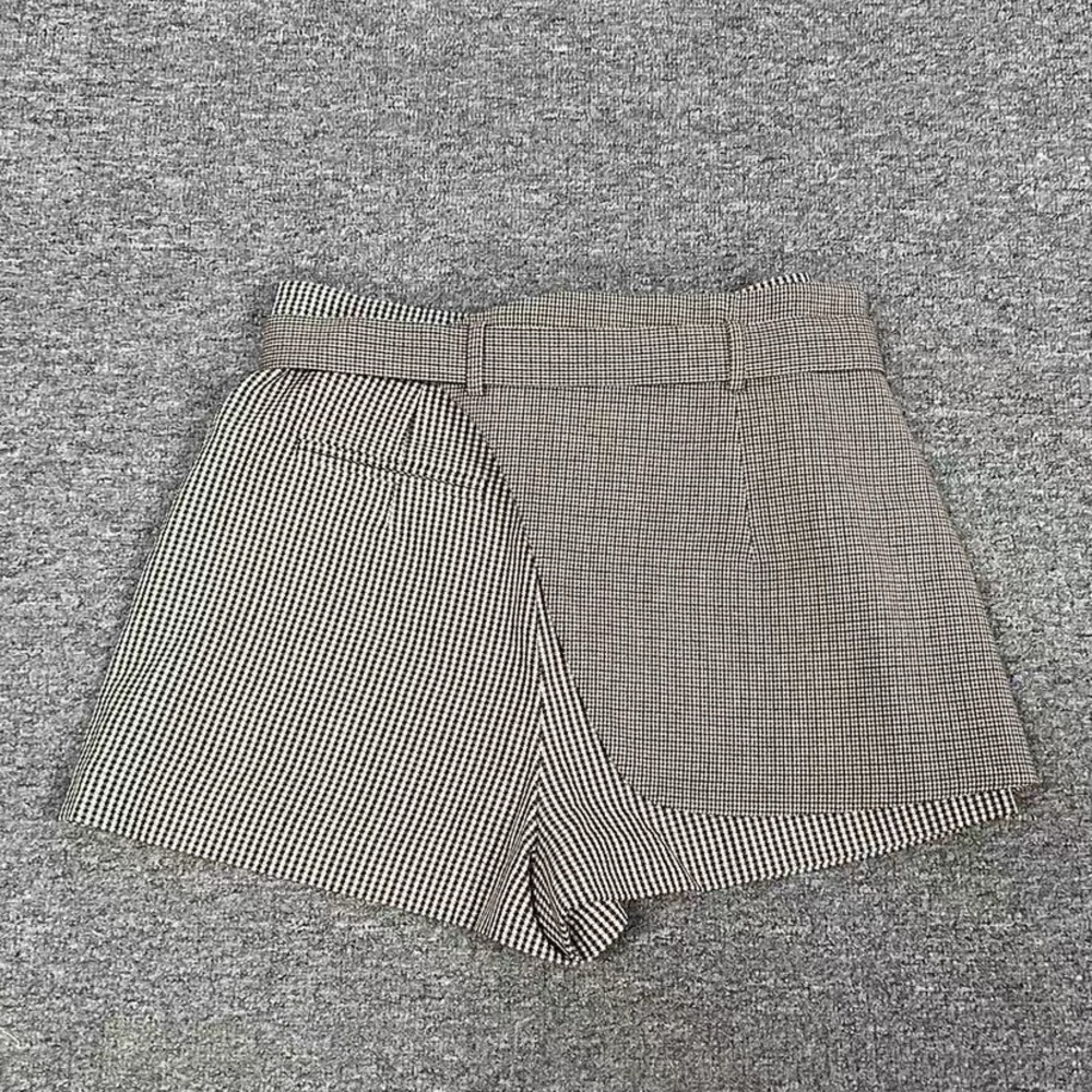 🚩steal authentic Fendi Black and White Houndstooth Shorts - Picture 5 of 9